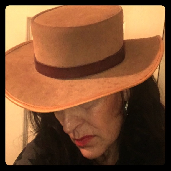 leather bolero hat